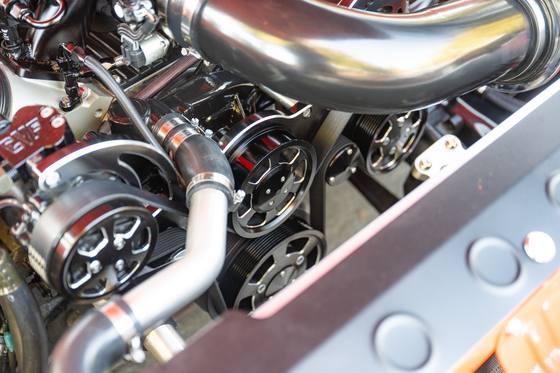 1971 Camaro engine bay, photo 21