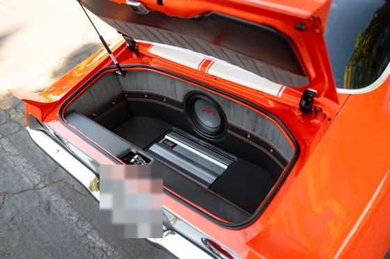 1971 Camaro trunk & audio, photo 6