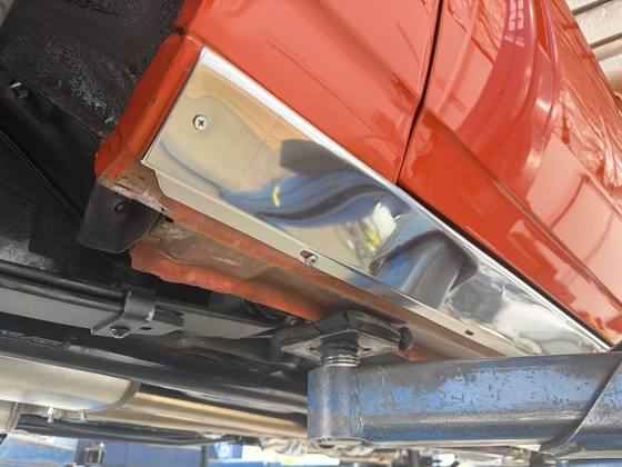 1971 Camaro underside & chassis, photo 12