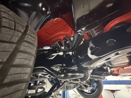 1971 Camaro underside & chassis, photo 16