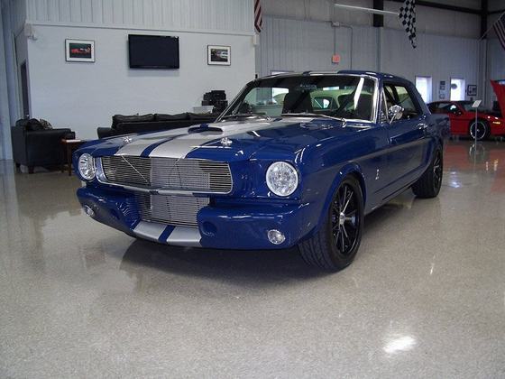 1965 Mustang: Showroom shot
